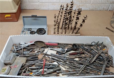 Large Drill Bit Lot