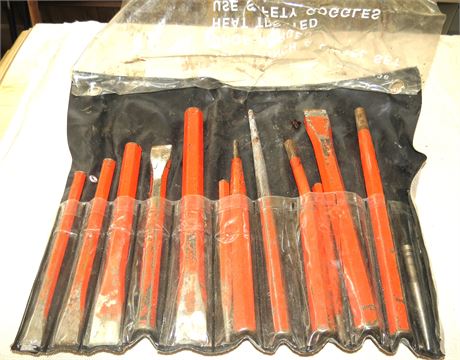 12 Piece Punch & Chisel Set