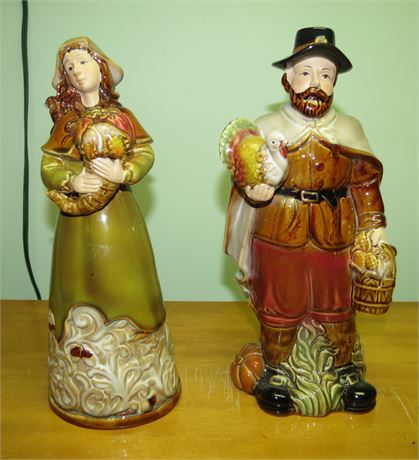 Thanksgiving Ceramic Figurines