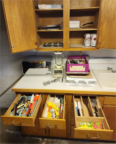 Kitchen Cabinet Cleanout