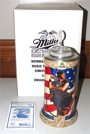 Miller Brewing " Rosie The Riveter" Stein