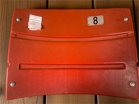 Stadium Seat #8 Back Upper Deck Cleveland Municipal Stadium Last Browns Game