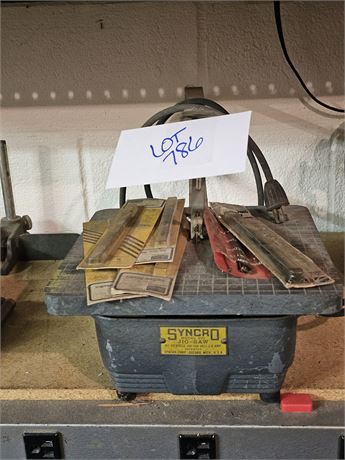 Syncro Model 201 Jig Saw