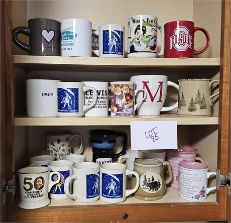 Cupboard Cleanout- Mixed Coffee & Mugs