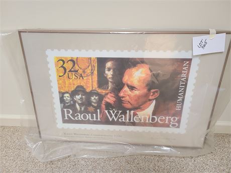 Raoul Wallenberg Framed Art Poster