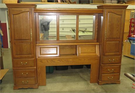 Queen Headboard Unit