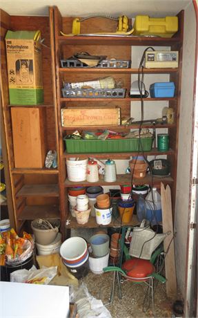 Garage Shelf Cleanout