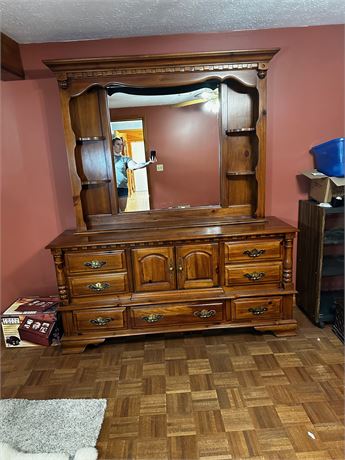 Large Dresser with Mirror