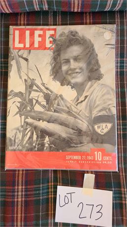 Life Sept. 27,1943 WLA Issue