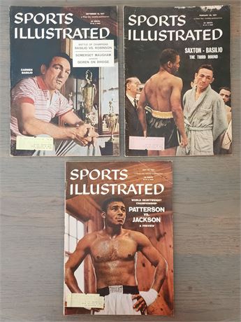 Vintage 1957 Sports Illustrated Magazines