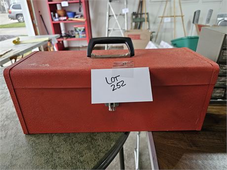 Red Kennedy Tool Box Style No:KK-19-9305