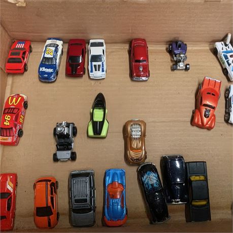 Mixed Lot of Vintage Hot Wheels Die Cast Cars