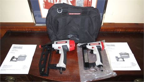 Craftsman Air Tools: Finish Nailer, Crown Stapler