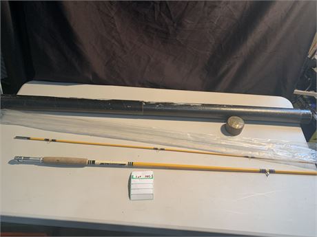 St Croix 900 8 Ft 6 Inch Fishing Rod Made In The USA With Case