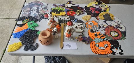 Mixed Halloween Decor