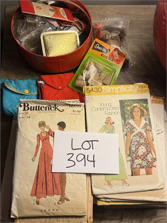 Vintage Sewing Patterns, Buttons, Kits & More Simplicity,Butternick