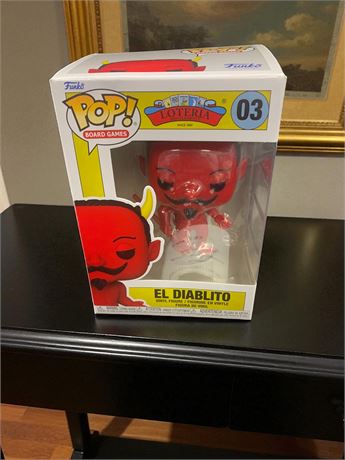 Funko Pop! El Diablito Mexican Game Lotería In Original Box