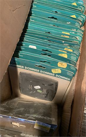 Donner Double Toggle Switch Plate Lot - 1 Box