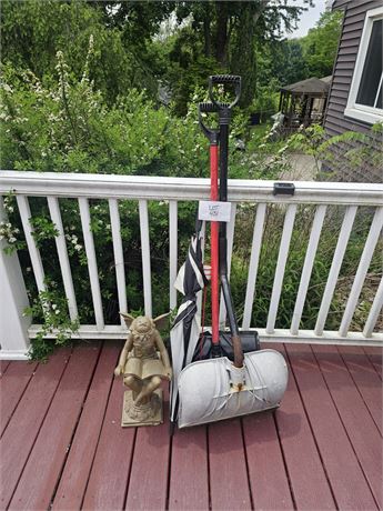 Garden Fairy 20"H, Snow Shovels & More