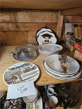 Mixed Collectors Plates - Smuckers / Bavaria & More