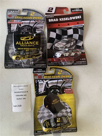 NASCAR Die Cast Cars Brad Keselowski  2017 Alliance Truck Parts Wave