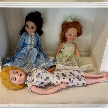 Vintage Ideal Mia, Cinnamon and Hard Plastic Fashion Doll