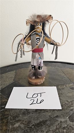 Vintage Signed Navajo Kachina Doll