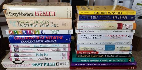 Self-Help Book Lot