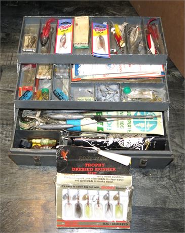 Fishing Tackle & Tackle Box
