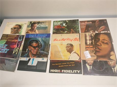 Nat King Cole, Ray Charles, Lou Rawls, Ramsey Lewis, Nina Simone Albums