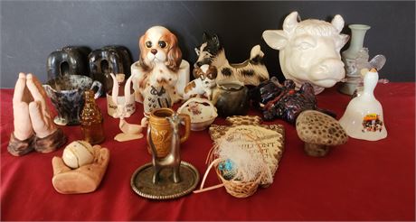 Knick knacks, figurines, etc