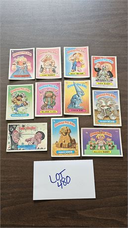 1986,87,88 Garbage Pail Kids Topps Trading Cards