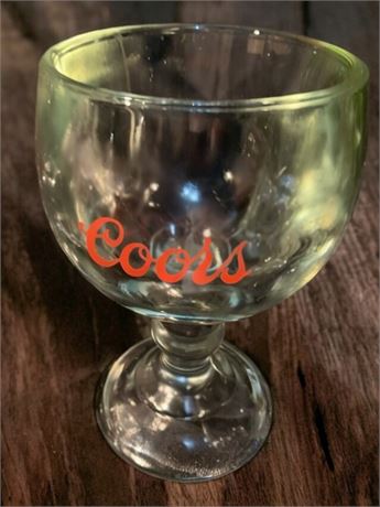 Vintage Beer Glass Mug and Coors Goblet - Lot of 6 Total