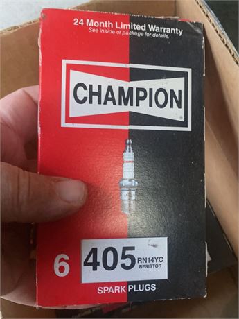 Champion Spark Plug Lot