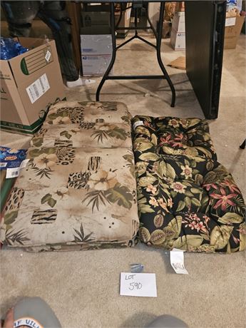 Mixed Outdoor Furniture Cushions