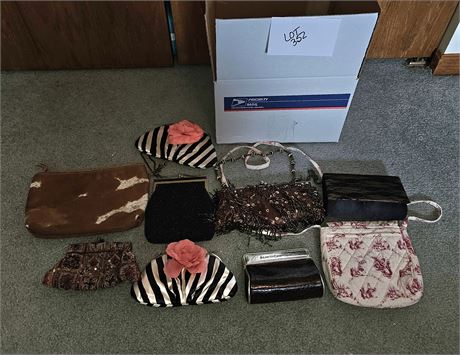 Mixed Ladies Purses & Handbags- Color, Size, Style & Maker Vary