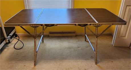 Folding Metal Table