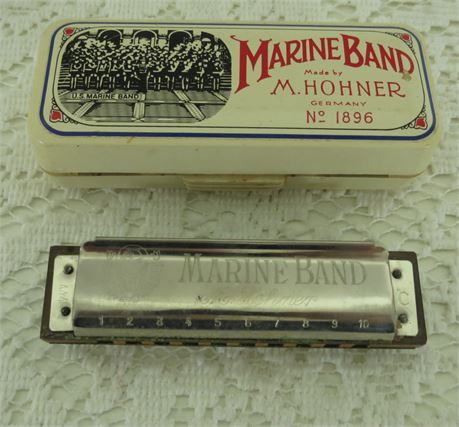 Marine Band M. Hohner Harmonica