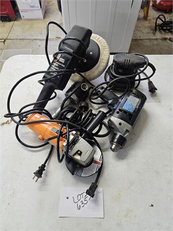 Mixed Electric Tools- Grinder, Drills & More
