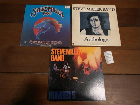 Steve Miller Band Album Lot - Greatest Hits 1974–78, Anthology, Number 5