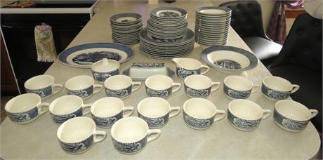 Blue & White Dishes