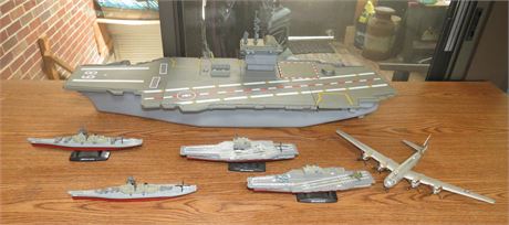 Navy Ships, Plane, Model