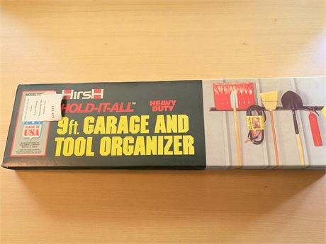 Hirsh Hold-It-All 9ft Heavy Duty Garage and Tool Organizer In Original Box