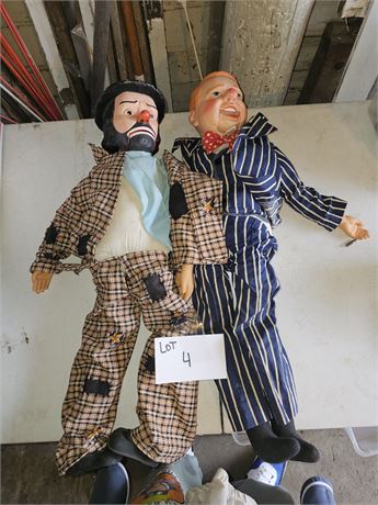 Vintage Goldberg Ventriloquist Dolls