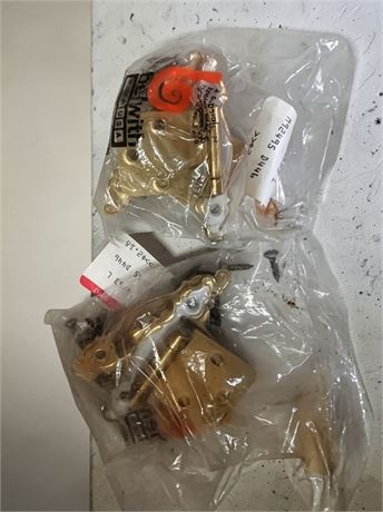 Metal Cabinet Construction Hinge/Mounting Plate Lot