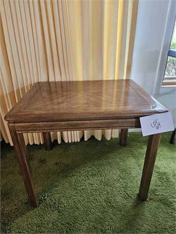 Vintage Drexel Wood End Table