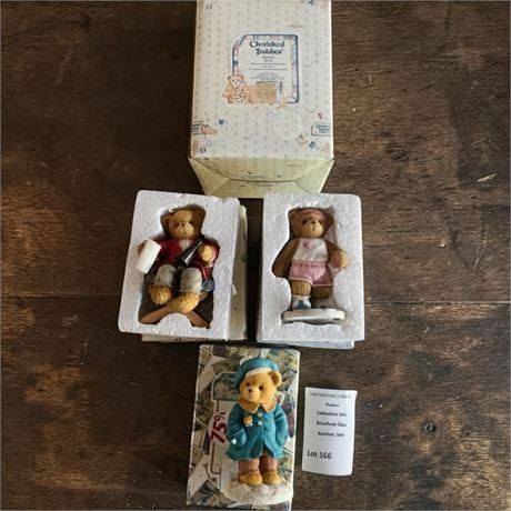 Enesco Cherished Teddies Teddy Bear Figurine Lot
