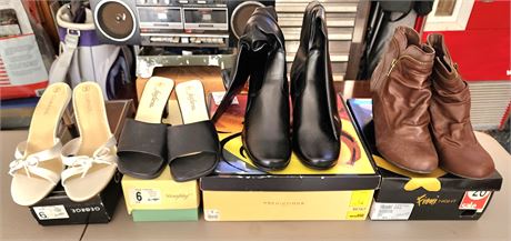 Assorted Women's Shoes, Boots