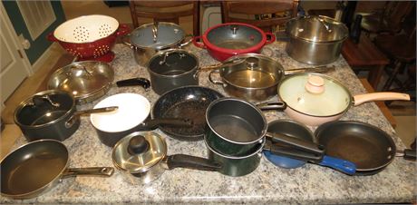 Assorted Pots & Pans