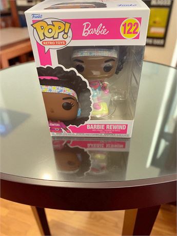 Funko Pop! #122 Retro Barbie Rewind Figurine In Original Box